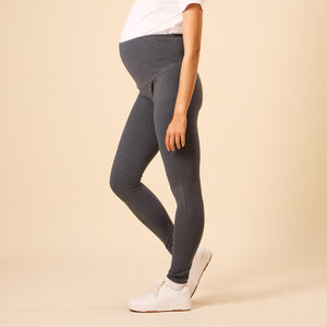 Leggings slim con cintura alta lisa para mujer 
