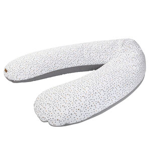 Coussin d'allaitement en microbilles 160cm imprimé Dots  Main Coussin d'allaitement en microbilles 160cm imprimé Dots