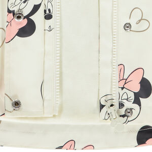 Parka de goma lúdica con estampado de Minnie Disney para niña 
