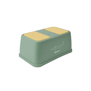 Escalón antideslizante Cocodrilo Verde y Amarillo 