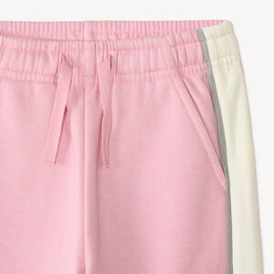 Conjunto de chándal para niña bicolor con brillos 