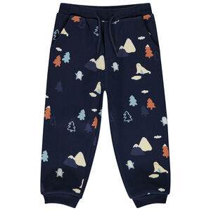 Jogging de felpa estampado Ártico para bebé niño 