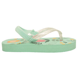 Chanclas con tira brillante y estampado de frutas para niña  Main Chanclas con tira brillante y estampado de frutas para niña