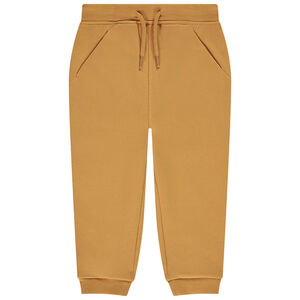 Pantalón jogging de felpa liso para bebé niño 