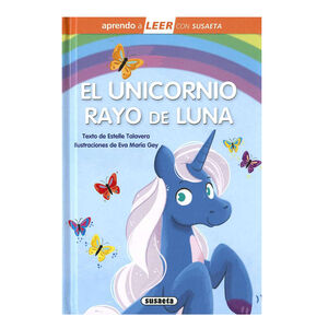 Libro el Unicornio Rayo de Luna +4años 