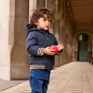 Cortavientos acolchado en ripstop para bebé niño 