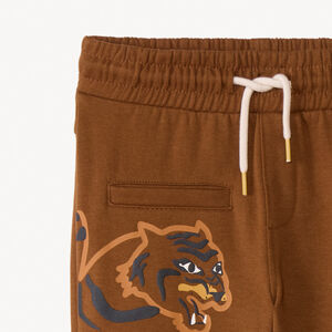 Pantalón jogging de felpa con motivo animal divertido para niño 