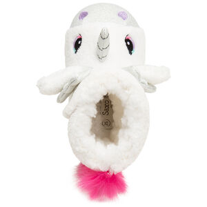 Patucos de unicornio en forma de botas para niña bebé 