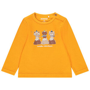 Camiseta manga larga motivo animalitos 