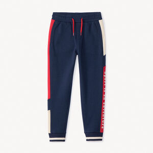 Jogging molleton effet color block pour garçon  Main Jogging molleton effet color block pour garçon
