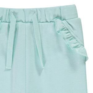 Pantalón de chándal con detalles de volantes para bebé niña 