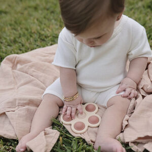 Pop it flower d.thym-natur-sh.sand 11.5x11.5 cm 