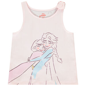 Camiseta sin mangas lisa La Reina de las Nieves Disney para niña  Main Camiseta sin mangas lisa La Reina de las Nieves Disney para niña