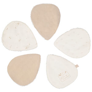 Pack de 5 toallitas lavables multifuncionales para bebé 
