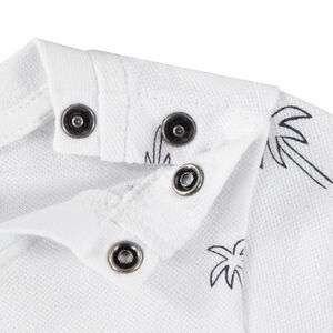 Conjunto camiseta de manga corta piqué + short de felpa para bebé niño 