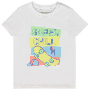 Camiseta de manga corta con estampado fantasía para bebé niño 