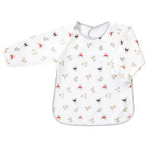 Babero tipo delantal de manga larga con cierre de velcro  Main Babero tipo delantal de manga larga con cierre de velcro