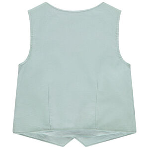 Gilet servidor sin mangas con ribete para bebé niño 