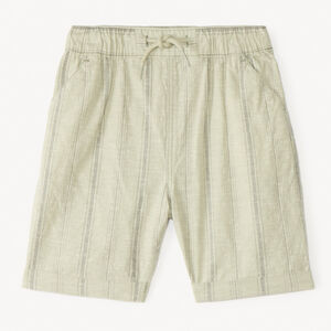 Bermudas de tela con finas rayas para niño 