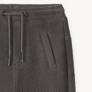 Pantalón de chándal para bebé niño en sarga lisa 