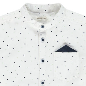 Camisa de manga corta estampada con pañuelo niño 