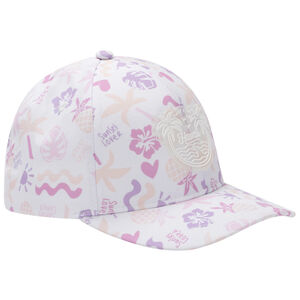 Gorra estampada con parche de goma Hawaii para niña 