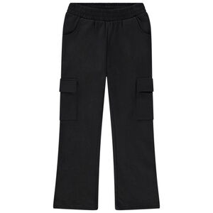 Pantalón jogging estilo cargo de felpa para niña 