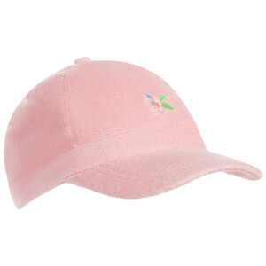 Gorra de rizo bordada para bebé niña 