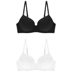 Pack de 2 sujetadores de lactancia de algodón 