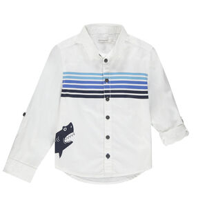 Camisa manga larga rayas tiburón Main Camisa manga larga rayas tiburón