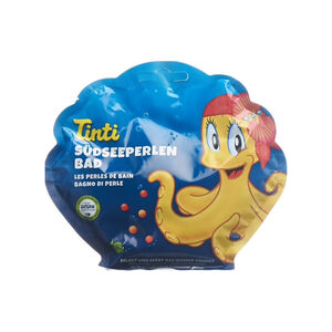 Perlas para el baño de color naranja 