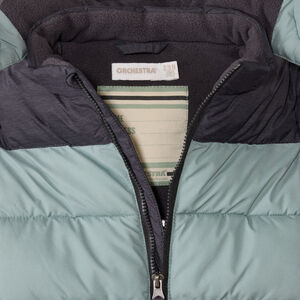 Chaqueta acolchada efecto color block para bebé niño 