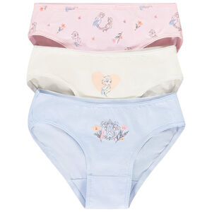 Pack de 3 bragas La Reina de las Nieves Disney para niña.  Main Pack de 3 bragas La Reina de las Nieves Disney para niña.