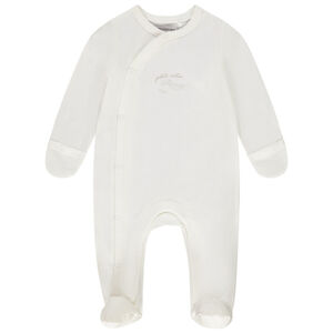 Pelele de algodón con estampado de plumas para bebé 