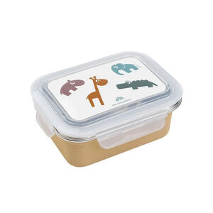 Fiambrera metálica Deer fiends mostaza 