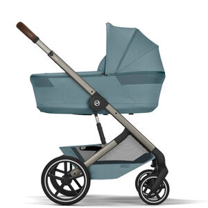 Poussette Duo Balios S Lux 2026 + Nacelle Pliable Stormy Blue 