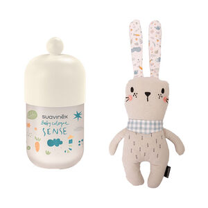 Set doudou lapin + Baby Cologne Sense 150 ml 