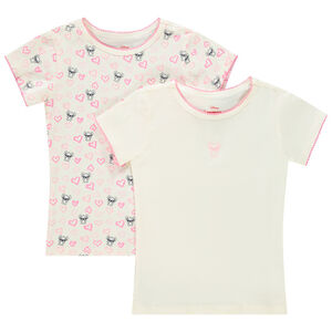 Pack de 2 camisetas interiores Stitch Disney para niña Main Pack de 2 camisetas interiores Stitch Disney para niña