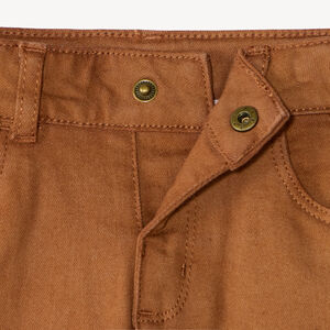 Pantalón de bebé niño en denim liso 