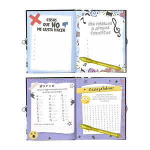 Libro Diario Mi diario Top Secret +6 años 