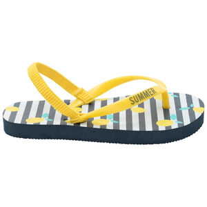 Chanclas con tira y estampado limones Main Chanclas con tira y estampado limones