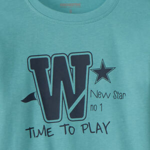 Camiseta de manga larga estampada para niño 