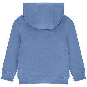 Gilet de felpa lisa con capucha niño 