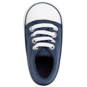Zapatillas altas de lona con cordones para bebé niño  Main Zapatillas altas de lona con cordones para bebé niño