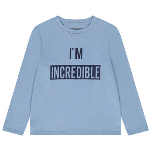 Camiseta de manga larga con estampado fantasía para niño 