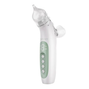 Aspirador nasal eléctrico 2 en 1 - Blanco y verde 