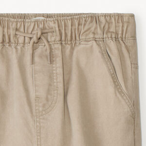 Pantalón jogger de tela lisa niño 