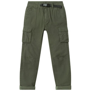 Pantalón cargo forro jersey cinturón integrado Main Pantalón cargo forro jersey cinturón integrado