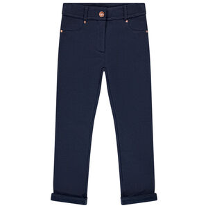 Pantalón de felpa liso para niña Main Pantalón de felpa liso para niña
