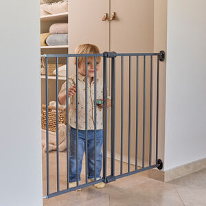 Barandilla de seguridad ajustable 60-97 cm Maximetal gris oscuro 